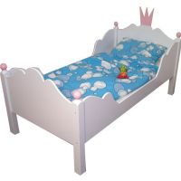 BabyBest - PRINCESSA - KORONA Łóżko 180x90 L-KR I