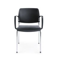 PROFIM - BIT Krzesło Konferencyjne 550H | Siedzisko i Oparcie Plastikowe | Na 4 Nogach