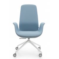 PROFIM - ELLIE PRO Fotel Obrotowy 10HST | Oparcie Wysokie | Baza 4-ramienna Bez Regulacji Wysokości