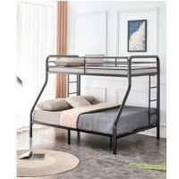 FURNITEX - LM7-FX Łóżko piętrowe | Czarne