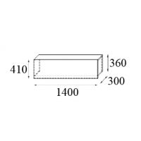 AMS Meble Biurowe - VISTA Nadstawka Recepcyjna LVN09