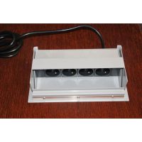 FORMAT - SKLEP - CONI SOCKET Mediaport C6M3GB3RJ1VG1HD | 3 x 230 V | 3 x RJ45 kat. 5 e | 1 x VGA | 1 x HDMI | 3 Modułów