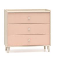 ML MEBLE - MEVEL 06 Komoda z szufladami | Millenial Pink | Piasek Pustyni