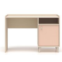 ML MEBLE - MEVEL 07 Biurko | Millenial Pink | Piasek Pustyni