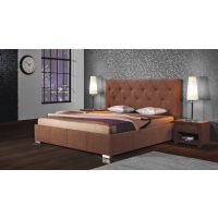 NEW ELEGANCE - NEW ELEGANCE Łoże Mini Maxi 160x200 (wezgłowie 2700 wys. 120 cm, Korpus C przeszycie C, nożka B)