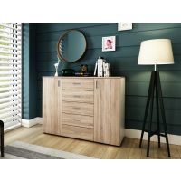 STOLLECH - Monika VI Komoda dąb sonoma