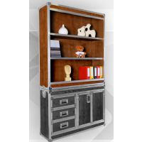 GO!PACK - NEVADA Regał - Nadstawka na Komodę 0062 | 2 Półki