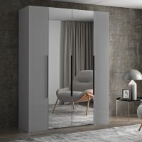 ARKOS - NICEA Szafa | 160 cm z lustrem