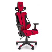 HALMAR - NITRO 2 Fotel obrotowy | czerwony/czarny