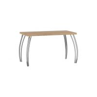 FURNITEX - ST(B)-FX Stół 67x128 | dąb złoty craft | nogi (II) chrom