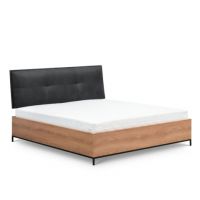 NEW ELEGANCE - NEW ELEGANCE LOFT KARMEL Łóżko z pojemnikiem 160x200 | LKLP-160