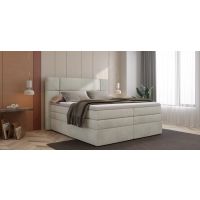 WERSAL - PALACE Łóżko kontynentalne 140x200 z pojemnikiem | Materac Minibonnel | Materac Pocket