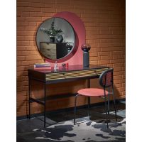 HALMAR - PATINA Lustro ścienne | czarny