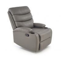 HALMAR - PERUS Fotel rozkładany | popielaty