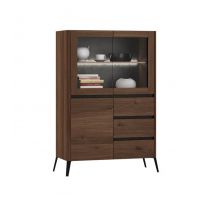 MEBLOMAX PÓŁROLA - PESARO Witryna niska