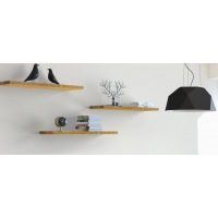 ORTUS - CAMILLA Półka ścienna Orzech | grubość 4 cm