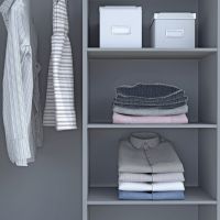 Forte - NARAGO Półki do szafy komplet 3 sztuki ( do 200 cm), OHSD82-A06