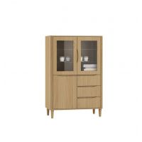 MEBLOMAX PÓŁROLA - PORTO Witryna niska