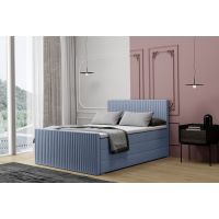 SOFIA MEBLE - PARIS PREMIUM Łóżko kontynentalne 120x200 z pojemnikiem