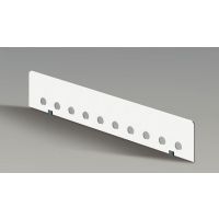 BIURO SERWIS - R-BOX Przegroda do biurka R-403 | PLEXI | szerokość 138 cm