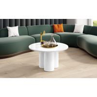 HUBERTUS - RAVEO MINI Ława | Biały połysk