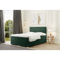 SOFIA MEBLE - RIMINI Łóżko kontynentalne 200x200 z pojemnikiem