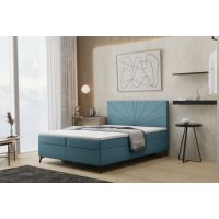 SOFIA MEBLE - ROSE Łóżko kontynentalne 180x200 z pojemnikiem