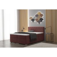 SOFIA MEBLE - SEVILLA Łóżko kontynentalne 140x200 z pojemnikiem