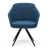 BGROUP - SNAG Fotel Konferencyjny SK S190 | Stelaż Metalowy Skośny