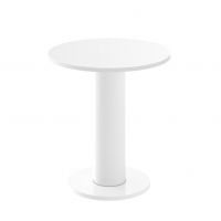 HUBERTUS - SOLO MINI Ława 60 | Biały połysk