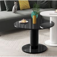 HUBERTUS - SOLO MINI Ława 80 | Czarny połysk