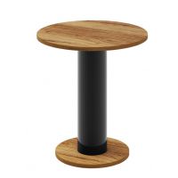 HUBERTUS - SOLO MINI Ława 60 | Dąb pradawny | Czarny połysk | Dąb pradawny