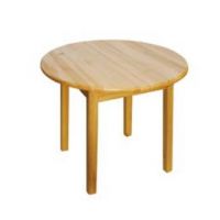 PANKAU - STÓŁ OKRĄGŁY 90-120 | Rozkładany | Nogi proste