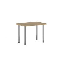 FURNITEX - ST(B)-FX Stół 67x101 | dąb artisan I nogi (I) chrom