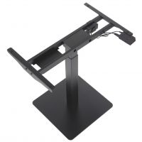 STEMA - PRATO Stelaż 05-2T/B | Elektrycznie Podnoszony | Jednosilnikowy | Wysokość 72-120 cm | Czarny