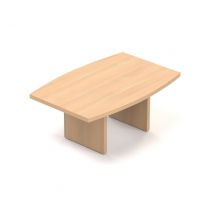 MASSONI - FUNDAMENTAL Stół konferencyjny MFSK 180 Z | 180x120x75h cm | Blat zaokrąglony | 6 osób