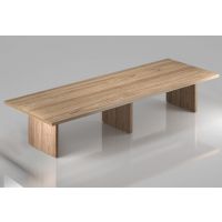 MASSONI - FUNDAMENTAL Stół konferencyjny MFSK 400 | 400x140x75h cm | Blat na prosto | 14 osób