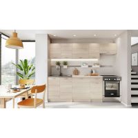 Stolkar - MELA Zestaw 1,8/2,4 | Dąb sonoma | Z blatem | DOSTĘPNE OD RĘKI