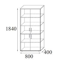 AMS Meble Biurowe - Szafa Aktowa RG4 | 5OH