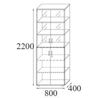 AMS Meble Biurowe - Szafa Aktowa RGW3 | 6OH