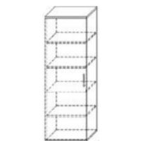 AMS Meble Biurowe - Szafa Aktowa RG9 P/L | 5OH | 60x60x184h
