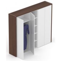 MASSONI - FUNDAMENTAL Szafa ubraniowo-aktowa MF 5205 UA | 204,4x44,5x180,8h cm | 5OH