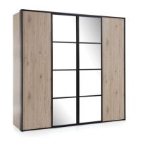 NEW ELEGANCE - NEW ELEGANCE GLASS LOFT Szafa 4D GLSZ-4D