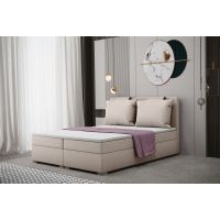 SOFIA MEBLE - TERAMO Łóżko kontynentalne 120x200 z pojemnikiem