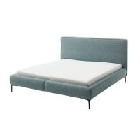 MC AKCENT - VALPARAISO Łóżko 140x200 | Tkanina turkus 73 | VAL14021