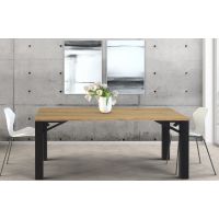 ORTUS - VITTORIO Jesion Stół rozkładany | Blat lite drewno | Grubość blatu 3 cm