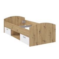 Forte - WINNIE Łóżko WNL09-C830 | dąb aristan