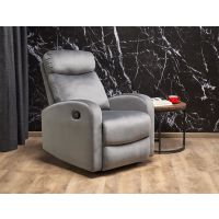 HALMAR - WONDER Fotel rozkładany | popielaty